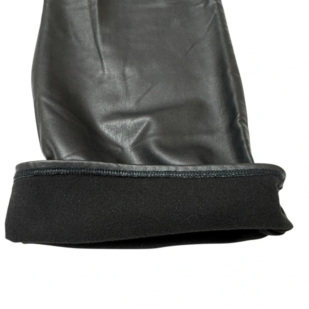 Vegan Faux Leather Pants